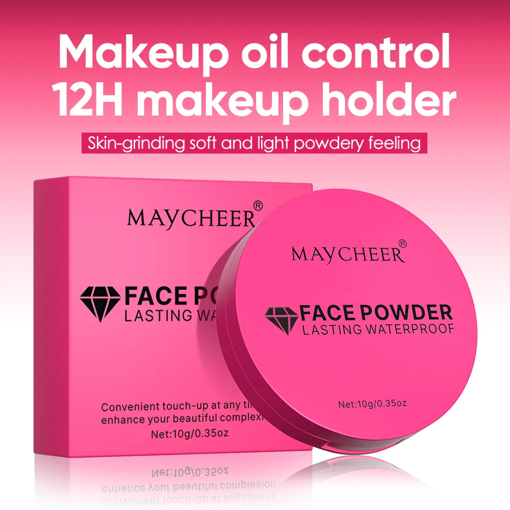 5-color matte setting powder, controls oil, moisturizes, and is long-lasting and waterproof, creating a natural makeup look. by Home for Health and Beauty