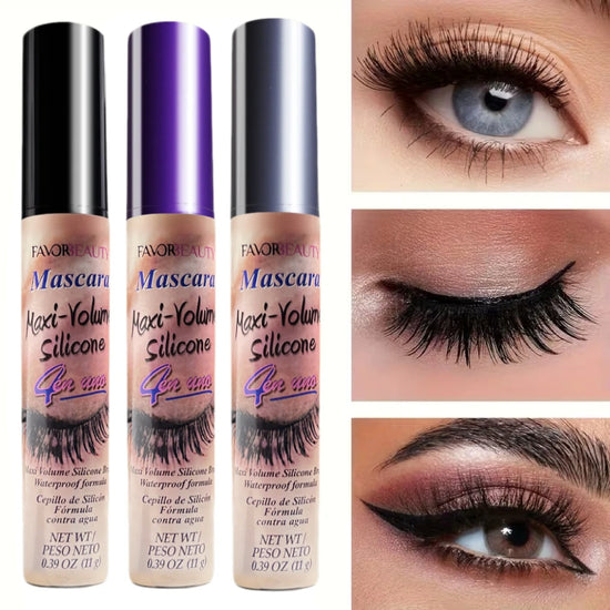 Volumizing Mascara 3-Pack Set Waterproof Long-Lasting Thick Lashes by Home for Health and Beauty