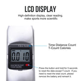 Mini Pedal Exercise Bike Under Desk LCD Display Trainer by Home for Health and Beauty