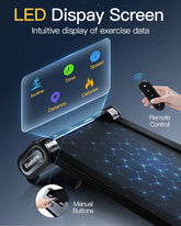 Akluer 13% 6-Level Walking Pad with Auto Incline - Treadmill with Auto Incline and Remote Control, 330Lbs Capacity Portable Under Desk Treadmill for Home Office, LED Display by Home for Health and Beauty