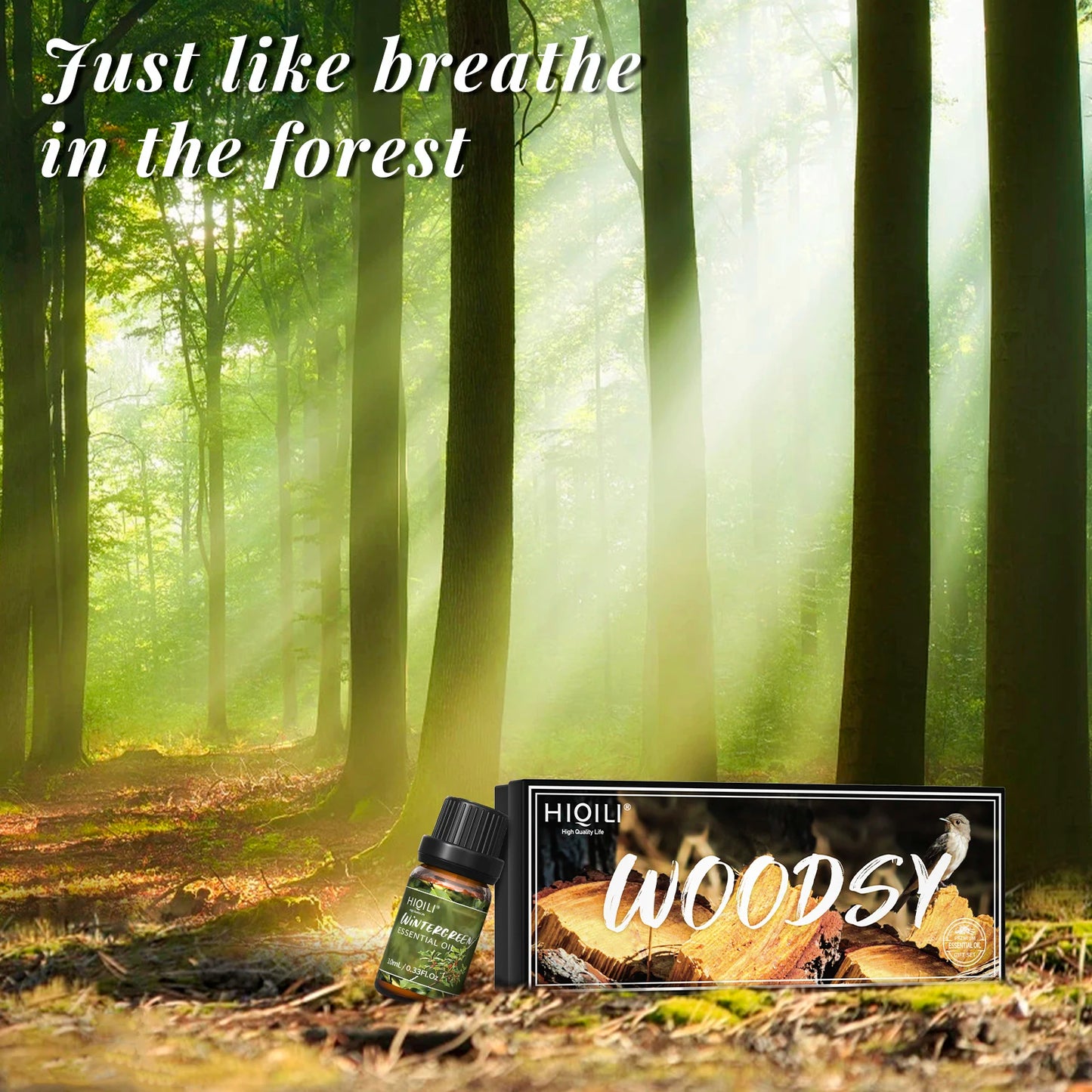 Woody Fragrance Oils Set For Aromatherapy Diffuser