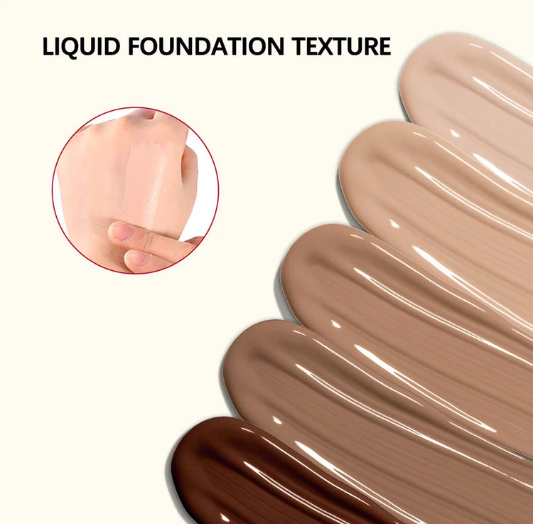 Lakerain Matte Foundation Base Cream Long-lasting Soft Focus Matte Natural Fit Coverage Concealer Waterproof Face Base Makeup by Home for Health and Beauty