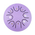 DT4 Eight Tone Steel Tongue Drum With Drumsticks And Accessories by Home for Health and Beauty