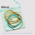 Waterproof Charm Beads Stackable Bracelets Bangles Fashion Fine Jewelry Gift For Women Anniversary Birthday by Home for Health and Beauty