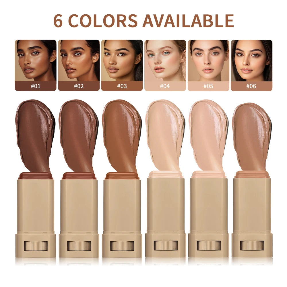 Skin Tint Foundation Stick Serum Concealer Set Long Lasting Makeup by Home for Health and Beauty