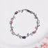 Luxury 16 Colors Sparkling Leaf Cubic Zirconia Branch Gold Silver Color CZ Crystal Bracelet Fashion Women Wedding Jewelry Gift by Home for Health and Beauty