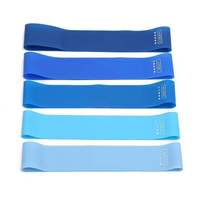 Resistance Bands Fitness Set Rubber Loop Bands Strength Training Workout Expander Yoga Gym Equipment Elastic Rubber Loop by Home for Health and Beauty