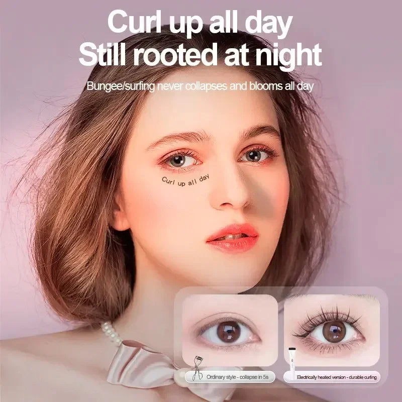 Electric Heated Eyelash Curler 3 Modes Portable Rechargeable