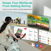 Magnetic Resistance Exercise Bike With 32 Levels Indoor Workout by Home for Health and Beauty
