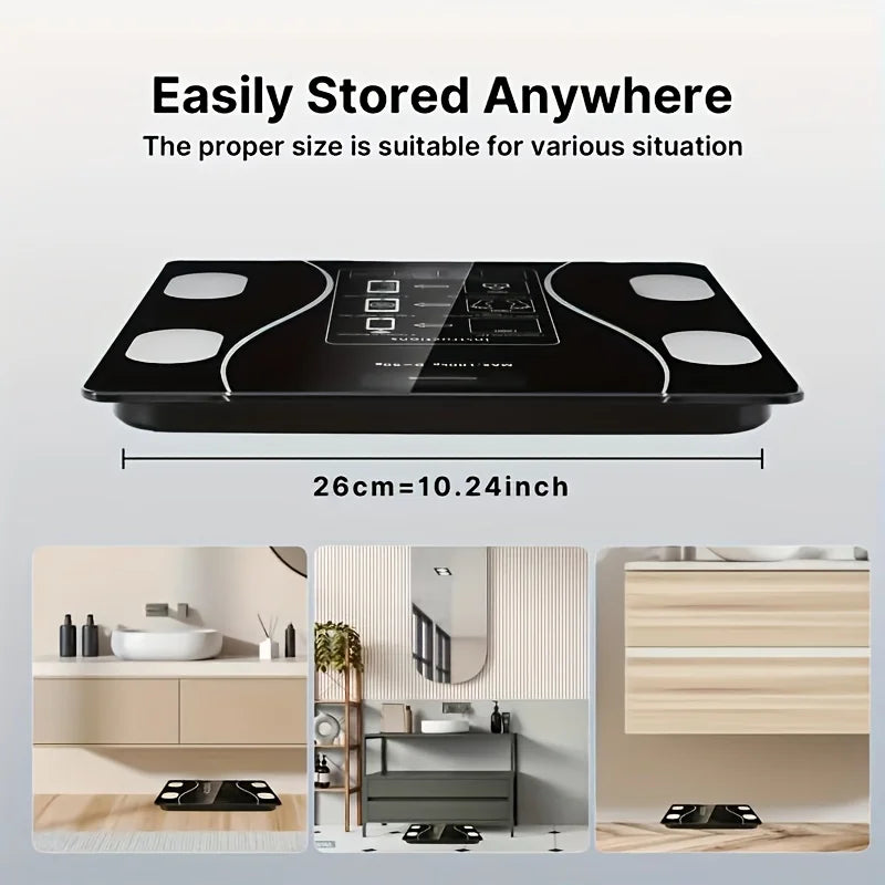 Weight Scale Electronic Scale, 396 Pound Digital Bathroom Scale, High-precision Weight Scale with LCD High-definition Display Sc by Home for Health and Beauty