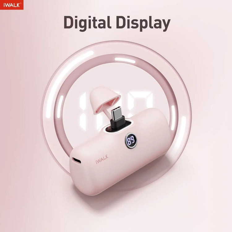 Mini Fast Charging Power Bank With LED Display by Home for Health and Beauty