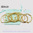 Waterproof Charm Beads Stackable Bracelets Bangles Fashion Fine Jewelry Gift For Women Anniversary Birthday by Home for Health and Beauty
