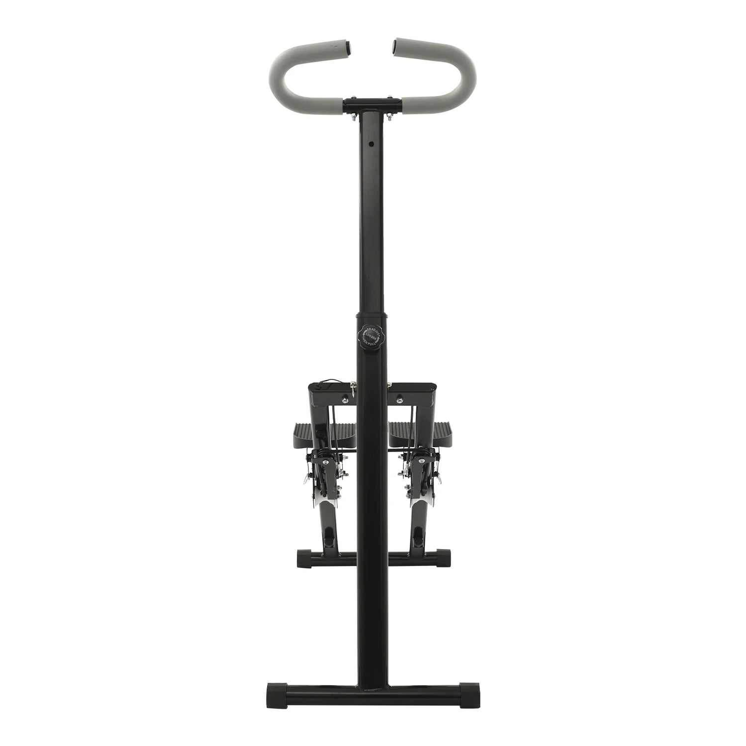 White/Black Folding Stair Stepper for Home Gym Exercise| Full-Body Workout Vertical Climber| Cardio Stepper by Home for Health and Beauty