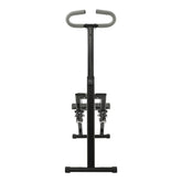 White/Black Folding Stair Stepper for Home Gym Exercise| Full-Body Workout Vertical Climber| Cardio Stepper by Home for Health and Beauty