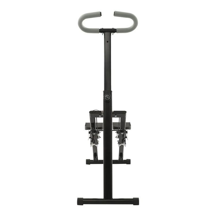 White/Black Folding Stair Stepper for Home Gym Exercise| Full-Body Workout Vertical Climber| Cardio Stepper by Home for Health and Beauty