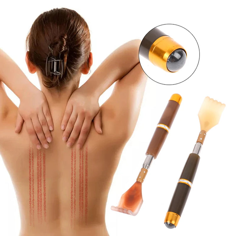 Extendable Magnetic Health Products Hackle Back Scratcher With Magnet Telescopic Scratching Backscratcher Massager Back Scraper by Home for Health and Beauty