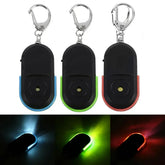 Anti-Lost Alarm Key Finder Locator Tracker Keychain Whistle Sound Smart Flashing Beeping With LED Light Anti Lost Keyring Finder by Home for Health and Beauty