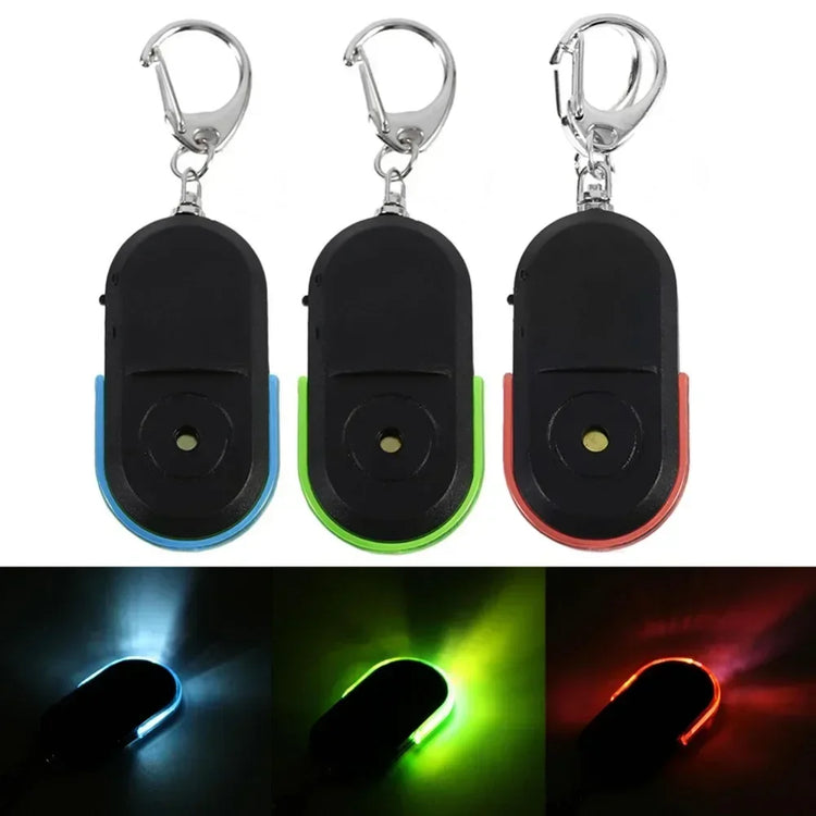 Anti-Lost Alarm Key Finder Locator Tracker Keychain Whistle Sound Smart Flashing Beeping With LED Light Anti Lost Keyring Finder by Home for Health and Beauty