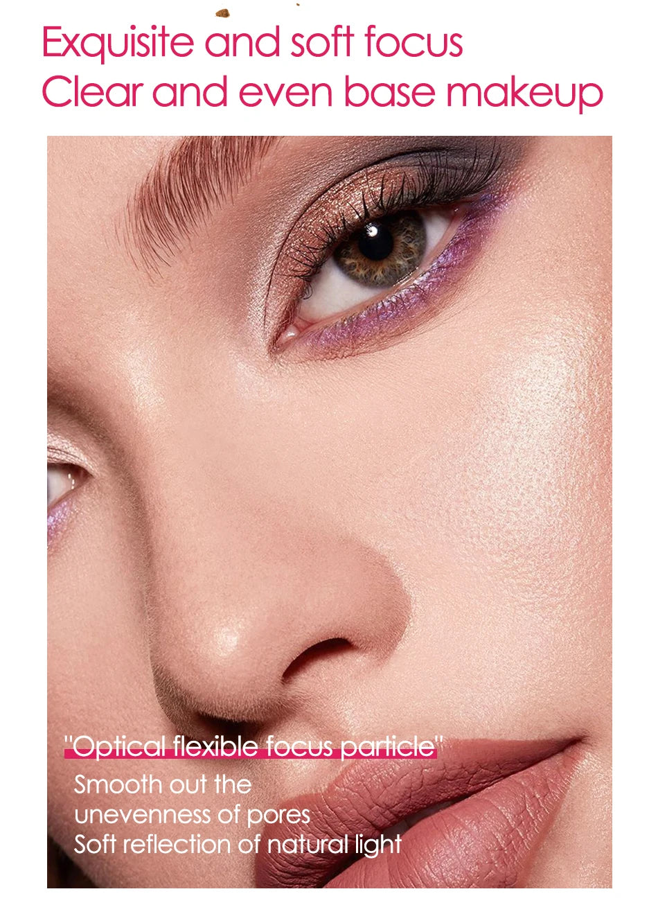 5-color matte setting powder, controls oil, moisturizes, and is long-lasting and waterproof, creating a natural makeup look. by Home for Health and Beauty