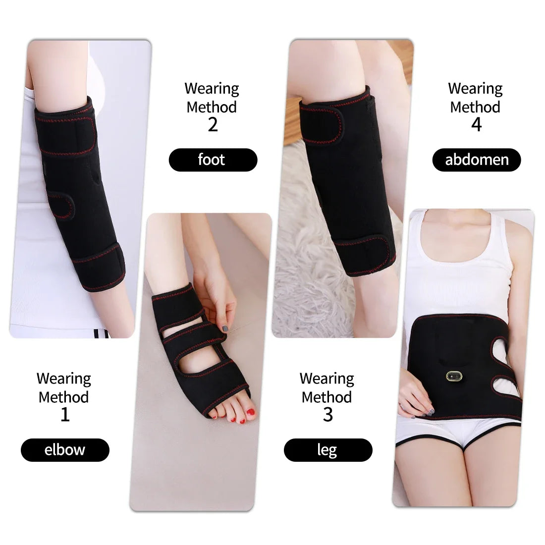 Effect Heated Elbow Massager With 3 Modes For Pain Relief