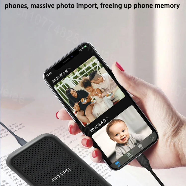 Portable External SSD 2TB High Capacity Solid State Drive USB 3.2 Gen2 Ultra Fast Storage for Game Files by Home for Health and Beauty