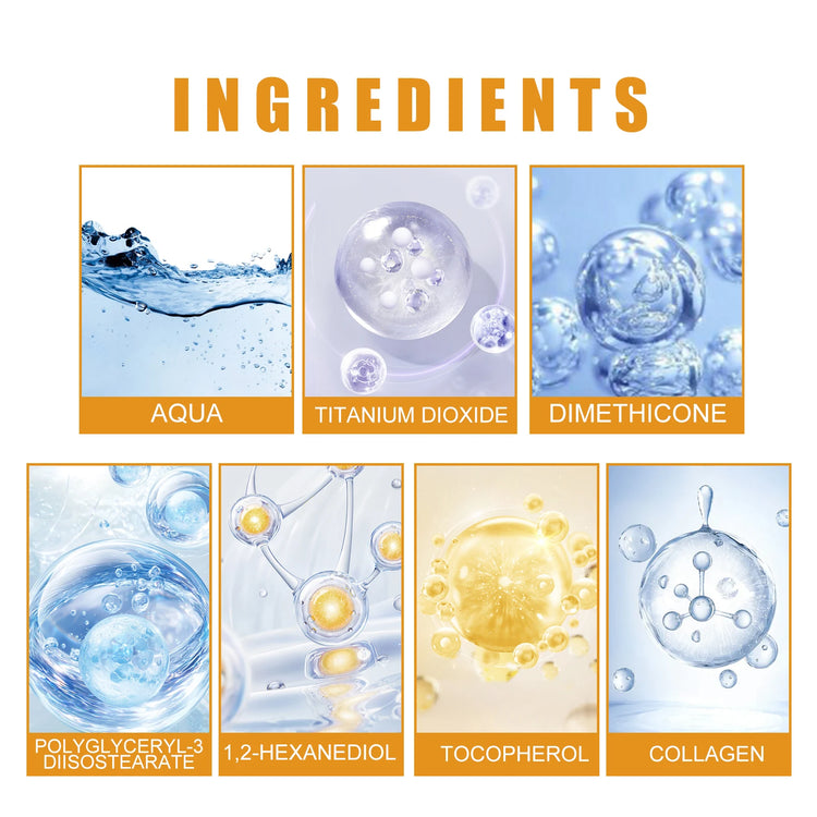 Hoygi Sunscreen Whitening Face Base SPF50 Moisturizing UV Protection by Home for Health and Beauty