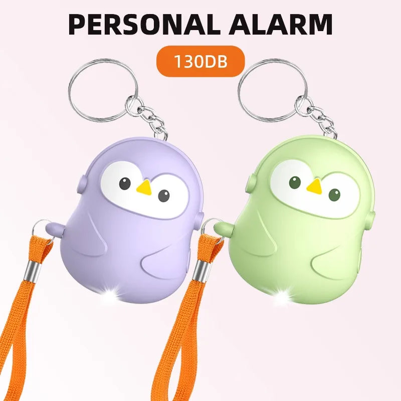 Personal Self Defense Alarm 130db Self Defense Siren Safety Alarm For Women Girl Personal Keychain Alarm With lighting by Home for Health and Beauty