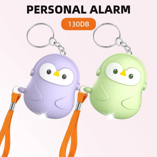 Personal Self Defense Alarm 130db Self Defense Siren Safety Alarm For Women Girl Personal Keychain Alarm With lighting by Home for Health and Beauty