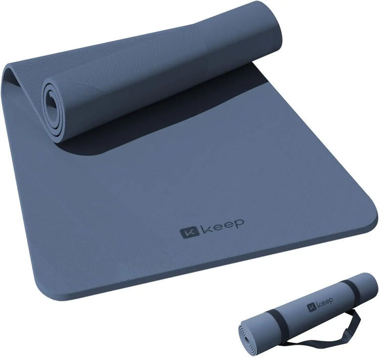 Extra Wide 32" Yoga Mat, 7mm Thick Non-Slip Eco-Friendly for Pilates and Fitness by Home for Health and Beauty