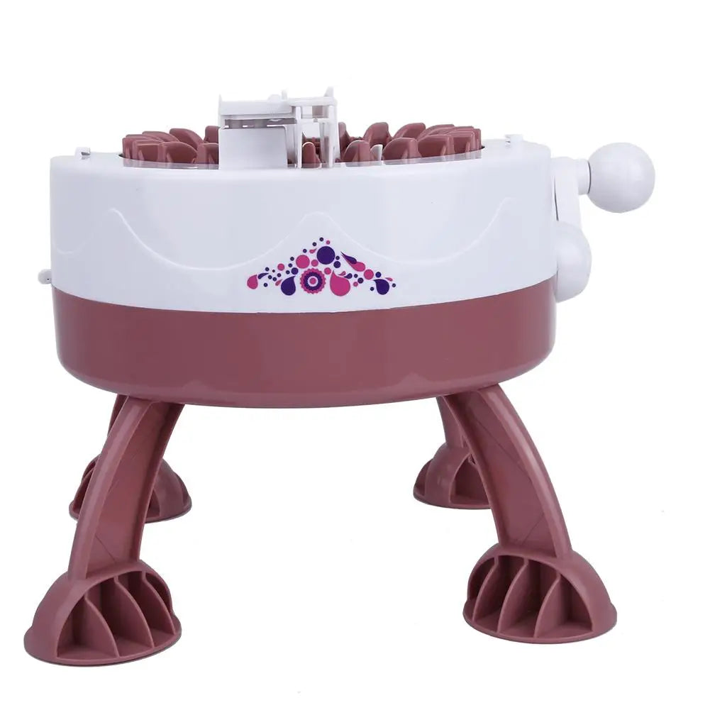 DIY Plastic Hand Knitting Machine Kit For Kids Hign-concerned by Home for Health and Beauty