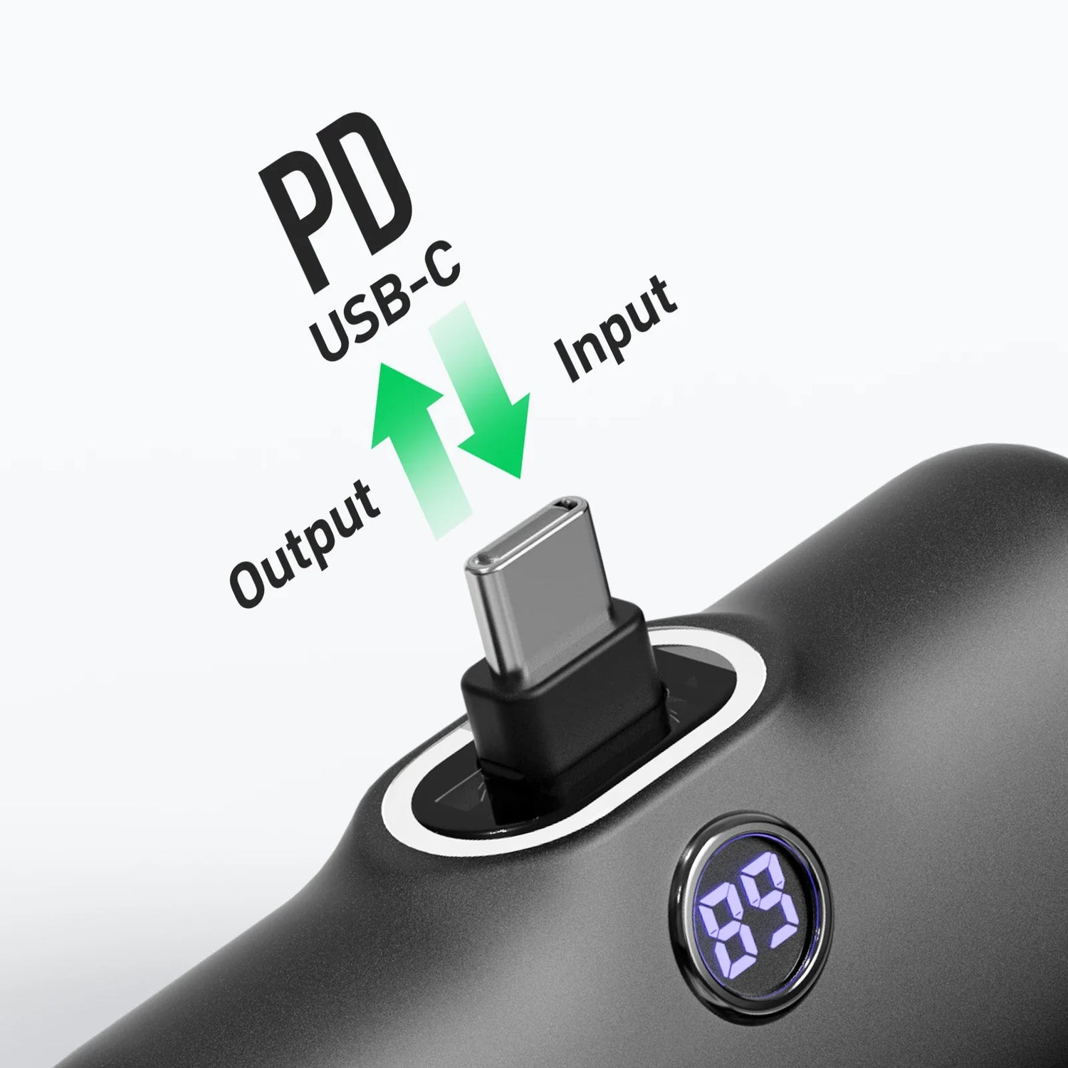 Mini Fast Charging Power Bank With LED Display by Home for Health and Beauty