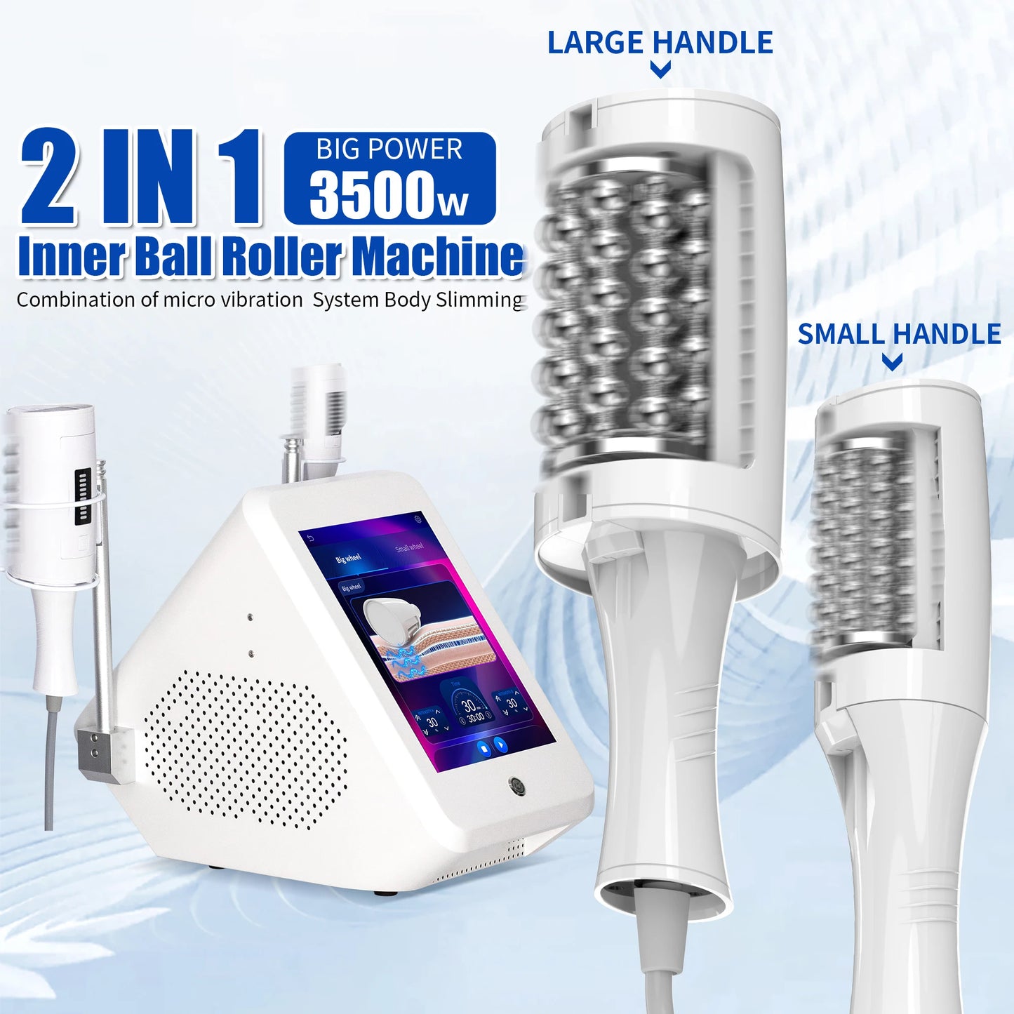 Infrared Vacuum Massage Roller 200Hz For Body Cellulite Reduction Device