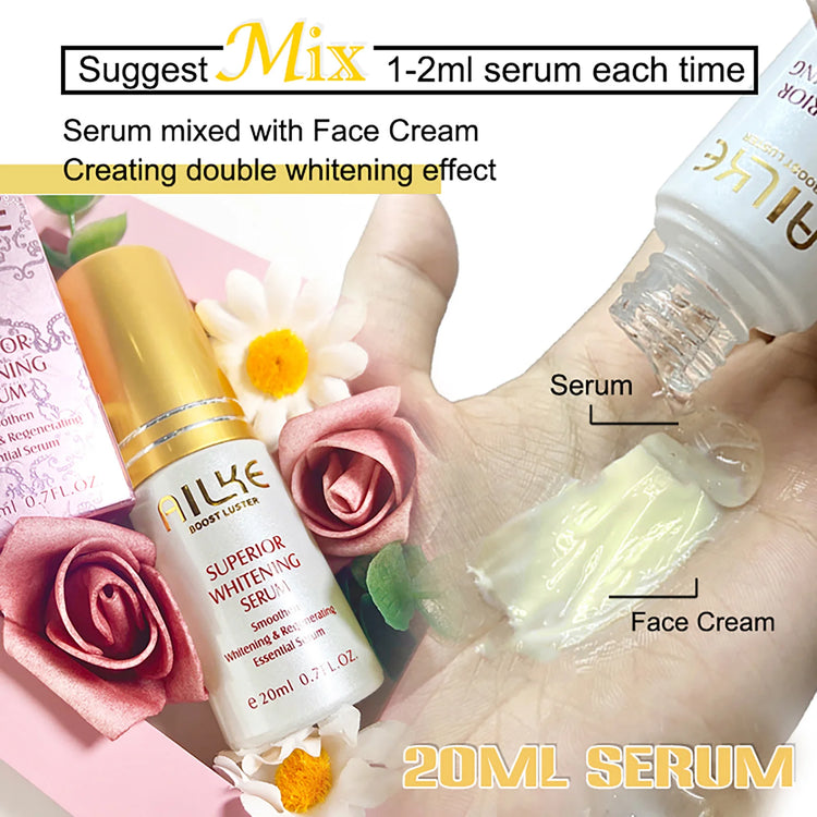 AILKE night women face cream collagen moisturizing whitening brightening anti aging wrinkles all skin sleeping facial care sets by Home for Health and Beauty