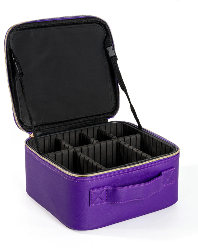 Makeup Bag With Mirror Lamp Travel Waterproof Cosmetic Case by Home for Health and Beauty