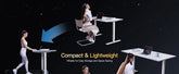 Akluer 13% 6-Level Walking Pad with Auto Incline - Treadmill with Auto Incline and Remote Control, 330Lbs Capacity Portable Under Desk Treadmill for Home Office, LED Display by Home for Health and Beauty
