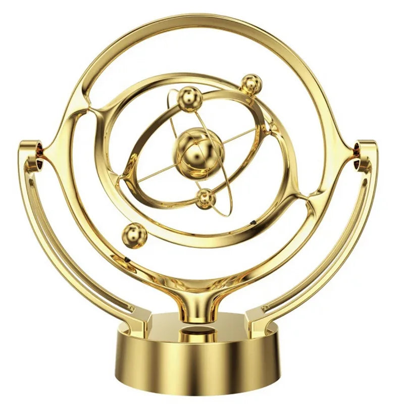Galaxy Universe Celestial Swinger Magnetic Rotating Earth Perpetual Motion Device Electric Chaos Pendulum Science Decor living room decoration desk decoration adornos para casa desk decoration home accessories by Home for Health and Beauty