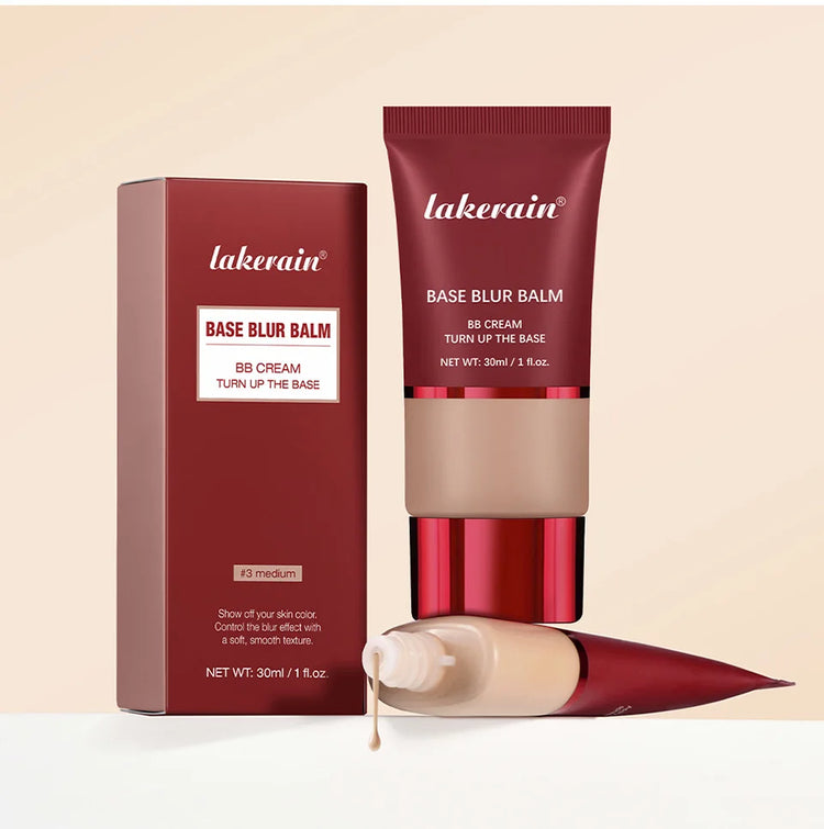 Lakerain Matte Foundation Base Cream Long-lasting Soft Focus Matte Natural Fit Coverage Concealer Waterproof Face Base Makeup by Home for Health and Beauty