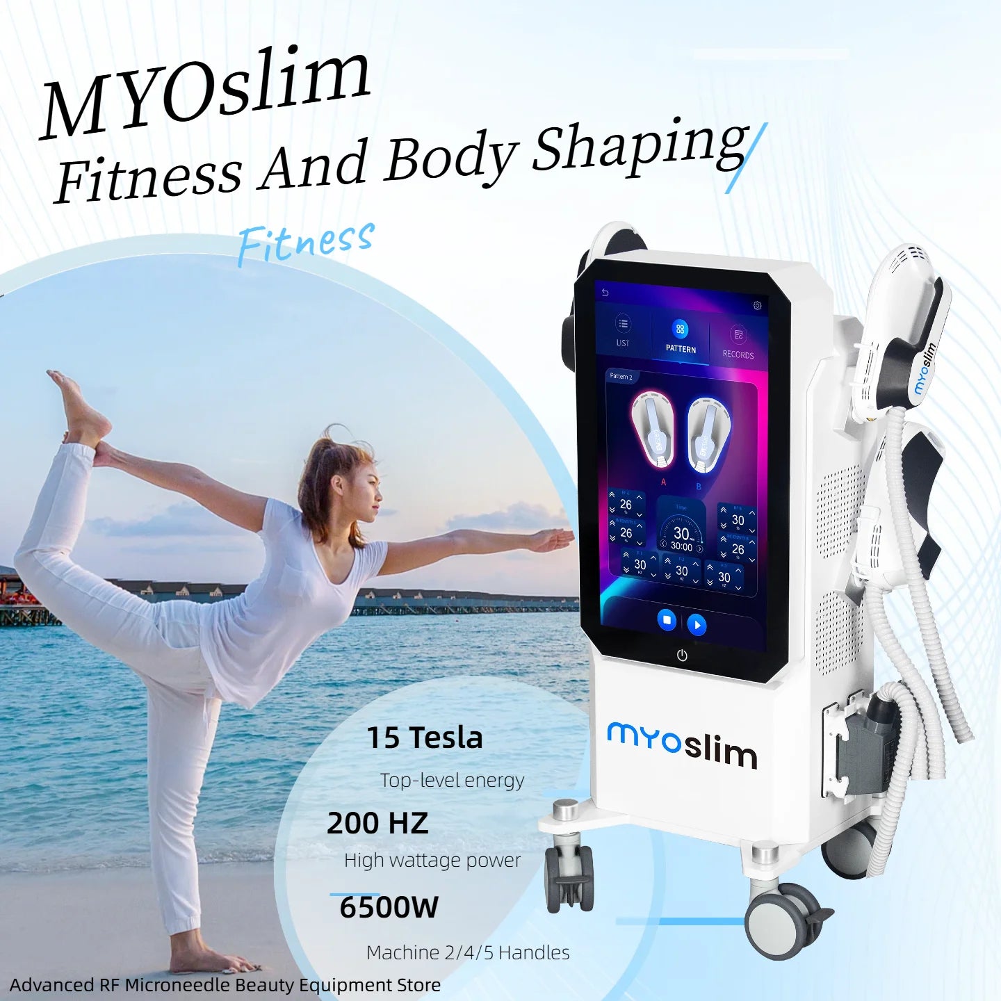 Ultra 15T 6500W High Frequency Vibration Hiemt NEO Machine