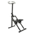 White/Black Folding Stair Stepper for Home Gym Exercise| Full-Body Workout Vertical Climber| Cardio Stepper by Home for Health and Beauty
