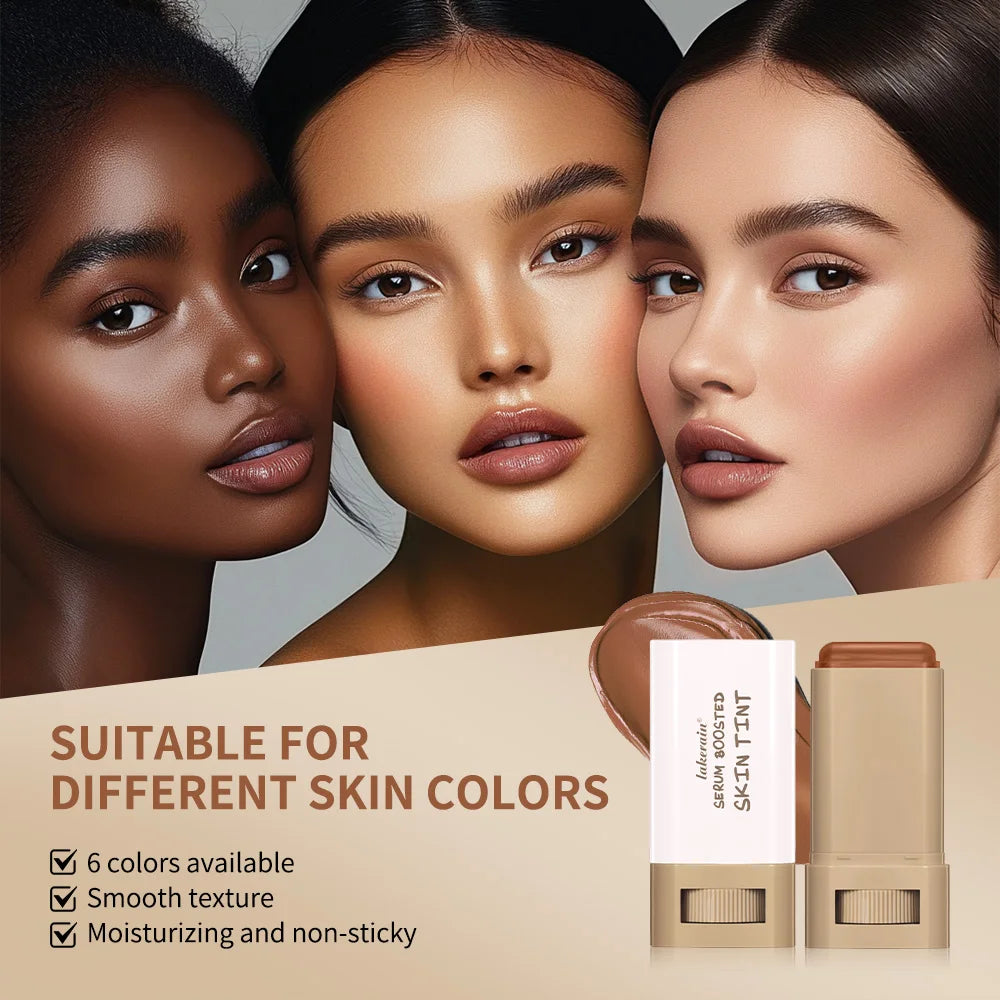 Skin Tint Foundation Stick Serum Concealer Set Long Lasting Makeup by Home for Health and Beauty