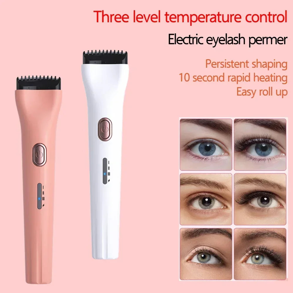 Electric Heated Eyelash Curler 3 Modes Portable Rechargeable