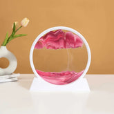 3D Moving Sand Art Glass Frame Deep Sea Quicksand Decor by Home for Health and Beauty