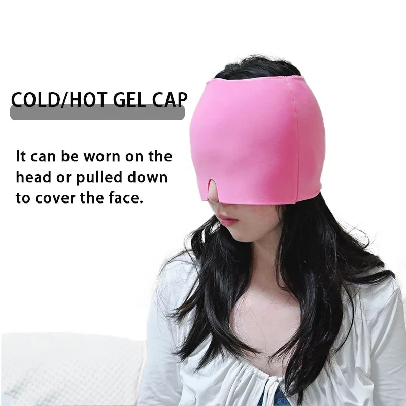 Effect Headache Ice Cap Migraine Relief Eye Mask For Sleep