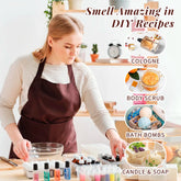 Fragrance Oils Set Nature Theme For Aromatherapy Diffusers by Home for Health and Beauty