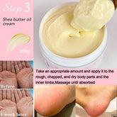 AILKE Organic Shea Butter Oil Whitening Cream, Brightening, Moisturizing, Smooth Nourish, Soften Skin, for Face, Body, 100ml by Home for Health and Beauty