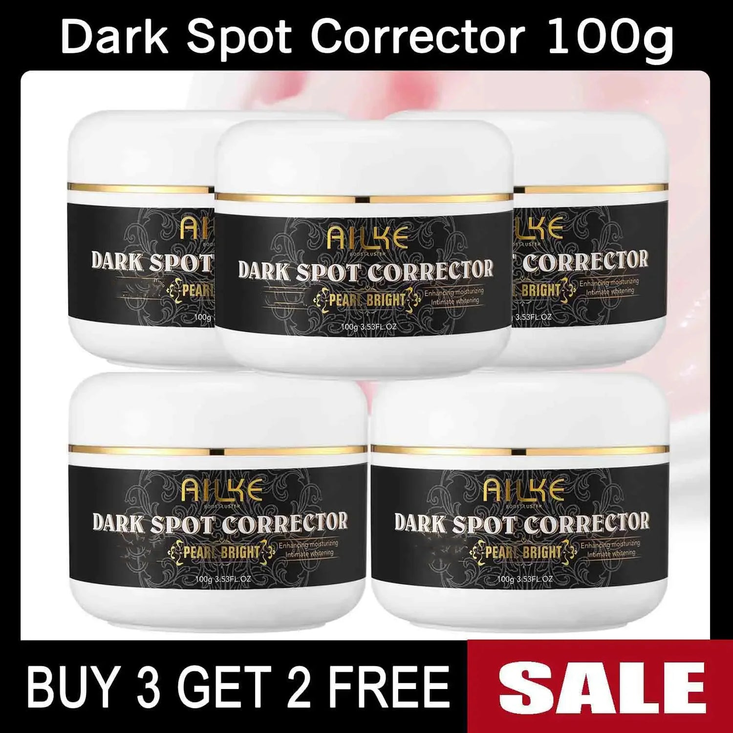 AILKE Collagen Women Skin Care, Moisturizing, Smoothing, Whitening, Youther, Removing Freckle & Spot, Skin Glowing 5 In 1 Kit by Home for Health and Beauty