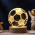 3D Moon Crystal Ball Astronomy Galaxy Solar System Saturn Luminous Balls Snow Glass Globe Night Light Home Desktop Decoration solar system sphere stand globe earth gyro ball planet by Home for Health and Beauty