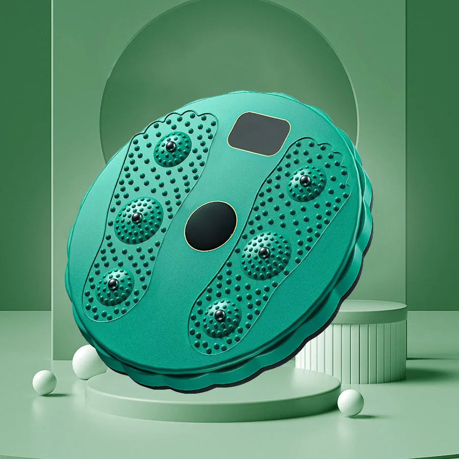 Waist Twisting Disc Magnetic Massage Device For Abs Fitness