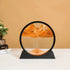 3D Moving Sand Art Glass Frame Deep Sea Quicksand Decor by Home for Health and Beauty