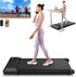 2-in-1 Home/Office 2.5 HP Walking Treadmill,mini Treadmills for Small Spaces with APP & Remote Control by Home for Health and Beauty